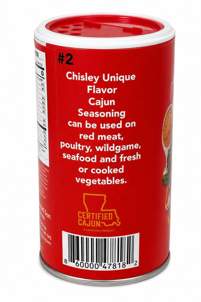 Chisley Unique Flavor Seasoning (Cajun) 7 Oz