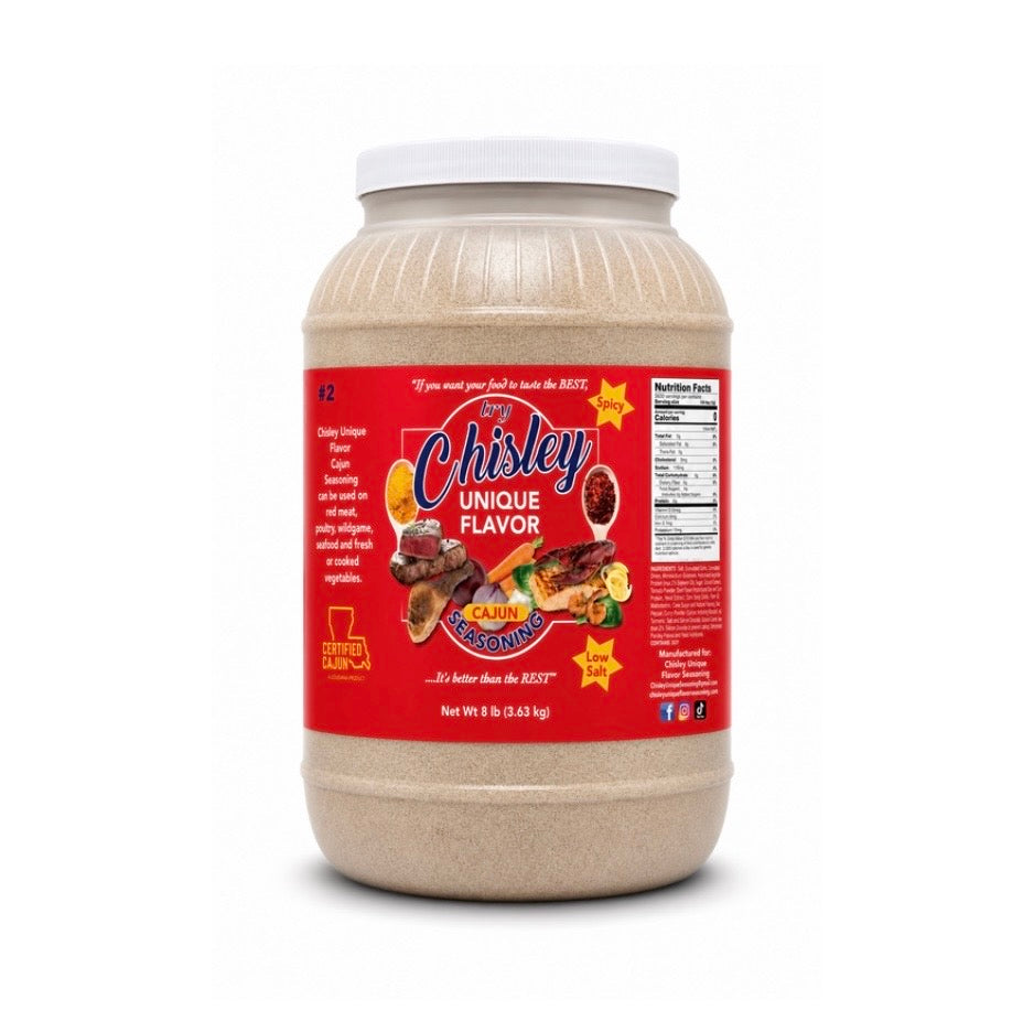 Chisley Cajun Seasoning - 8 Lb Jug